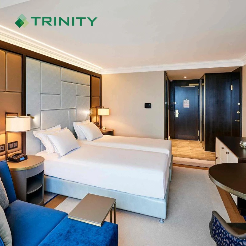 Turnkey Solution 5 Star Hotel Room Develop Project Furniture Packages Modern Luxury Hotel Bedroom Furniture Set