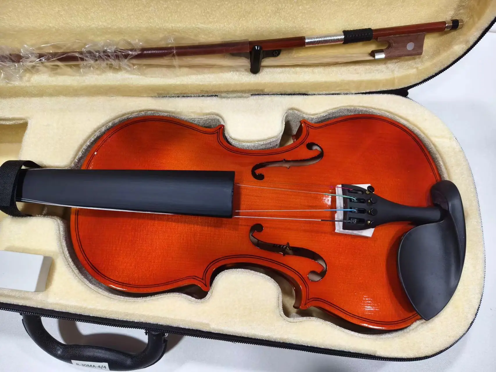 China Factory Stringed Instruments With Free Case Bow Rosin Full Size 4/4 Student Violin