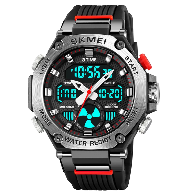 Original Factory Wholesale SKMEI 2223 Analog Quartz Watches 3ATM Water Resistant Stainless Steel Case Back Cheap Fashion
