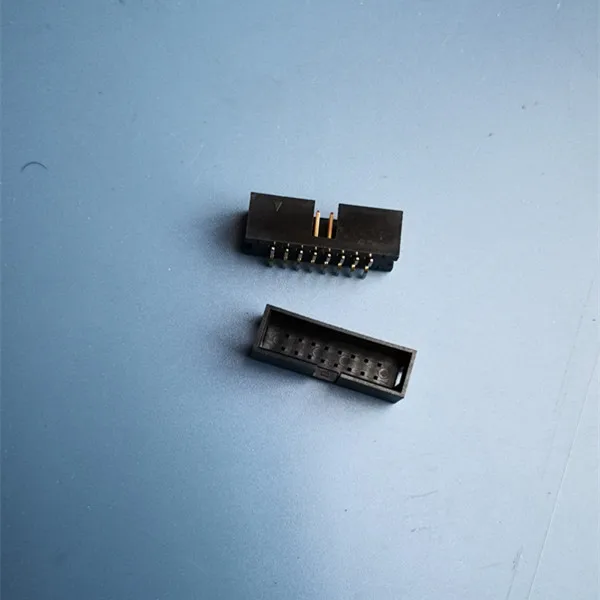PCB application 2.0mm gold plated straight SMD IDC socket