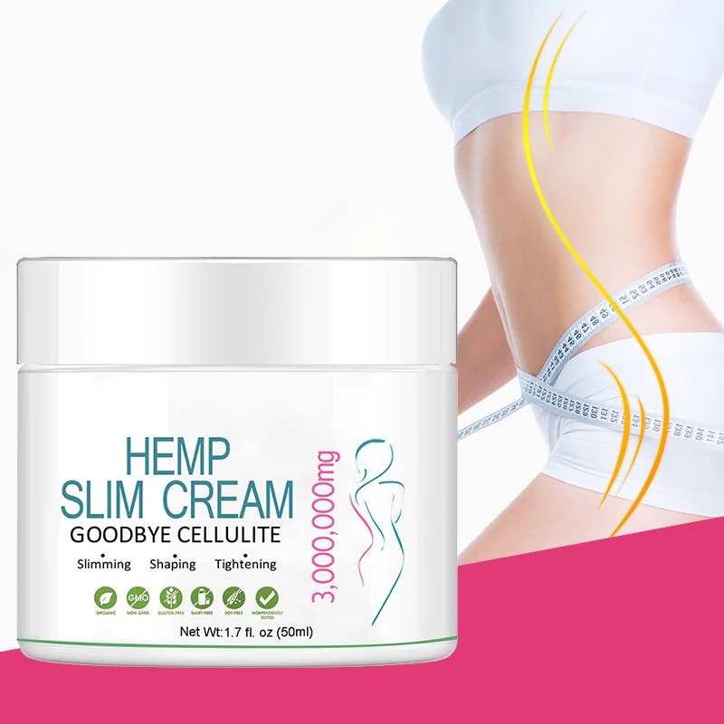 Private Label Natural Body Weight Loss Shaping Cellulite Fat Burning Sweat Hot Slimming Cream