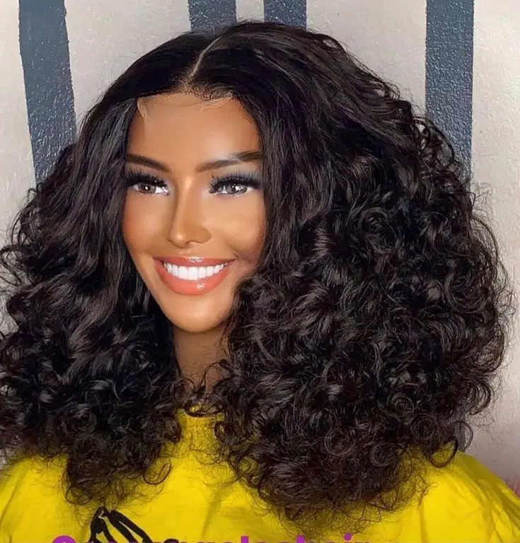 Curly Lace Front Wigs Human Hair Hd Full Lace Frontal Wig Natural Human Hair Transparent Lace Front Wig