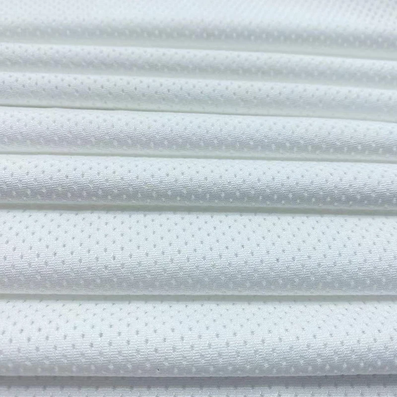 Knitted Stretch 180gsm 89% Polyamide 11% Elastane Knitting Power Net Mesh  Mesh Fabric for Sportswear