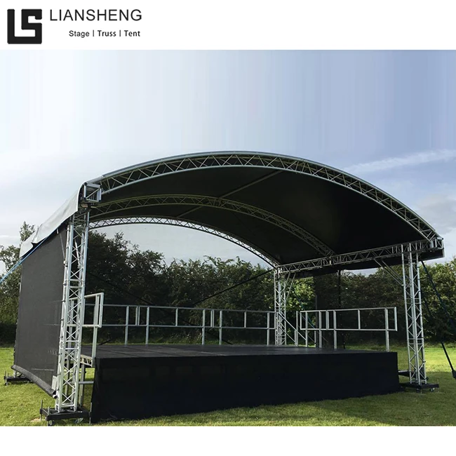 New Design Top Quality Silver Color Truss Aluminum Alloy Truss Stage for Events