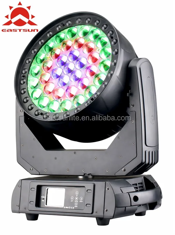 ZOOM Stage Light 36*10W RGBW Color Change Moving Head Lighting Wash Beam Outdoor Sharpy Move For Live Concert