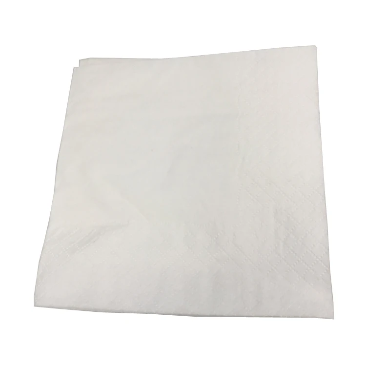 2Ply 100% одноразовая бумажная салфетка из древесной целлюлозы