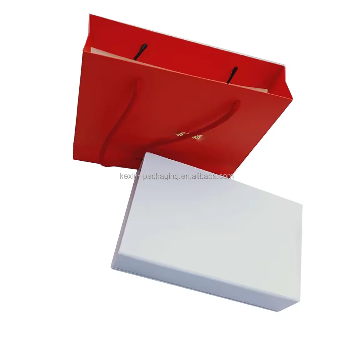 Luxury Ribbon-Handled Paper Bag For Clothing And Jewelry Gifts Custom With Logo Beautiful Gift Packaging Small Paper Bag