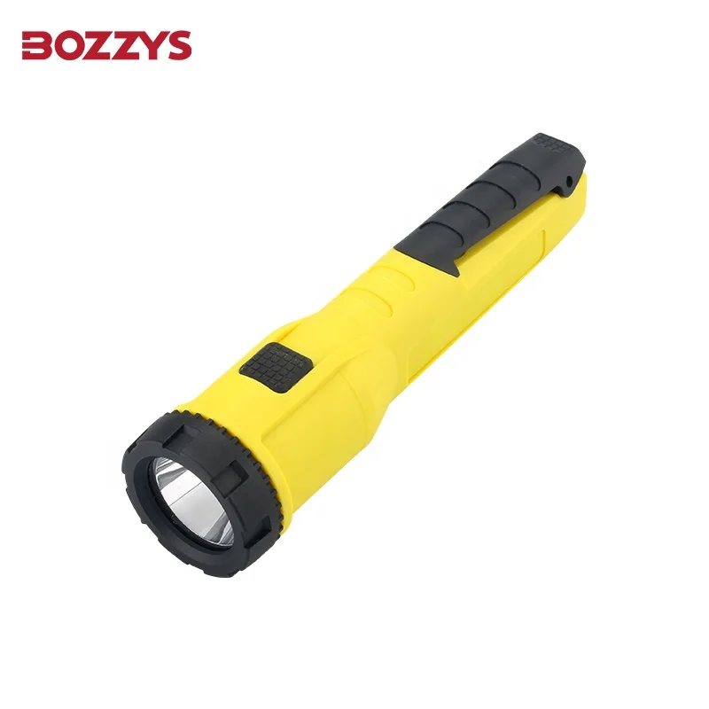 Portable Highly Transparent Lens Double Light Source Explosion-Proof Flashlight
