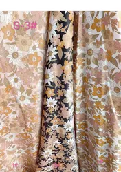 Custom Fashion Casual Soft Womens Flower Pattern Dress Micro Modal Cotton Fabric For Printing