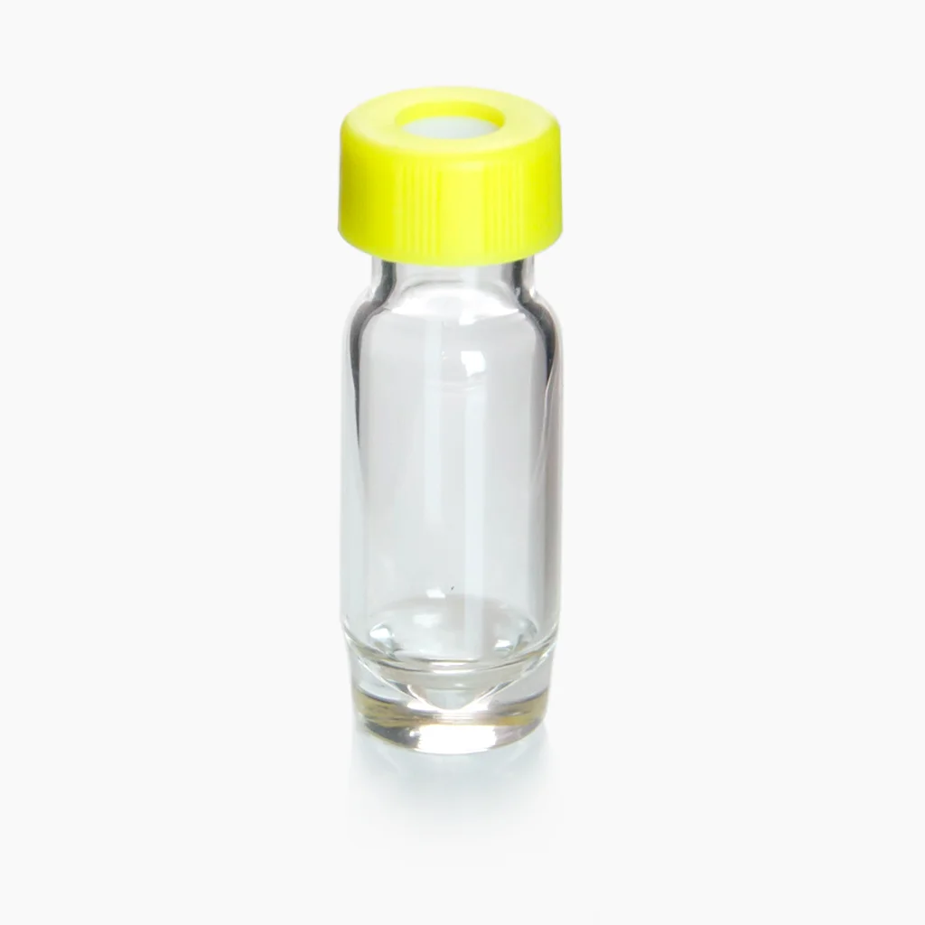 OEM Logo 1.3ml laboratory glass high recovery chromatography autosampler vial for sale