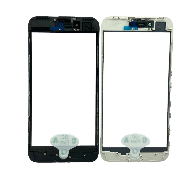 Front Screen Outer Glass with OCA 3 in one For iPhone 7plus Outer Glass Replacement OCA GLASS
