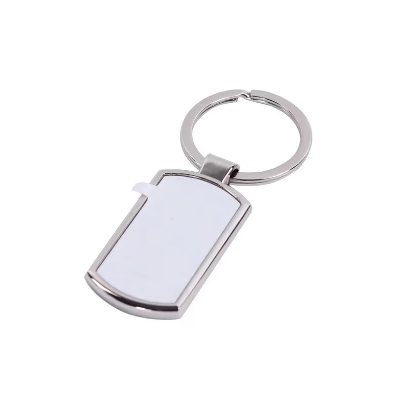 custom logo  metal key chain,with sublimation aluminum sheet
