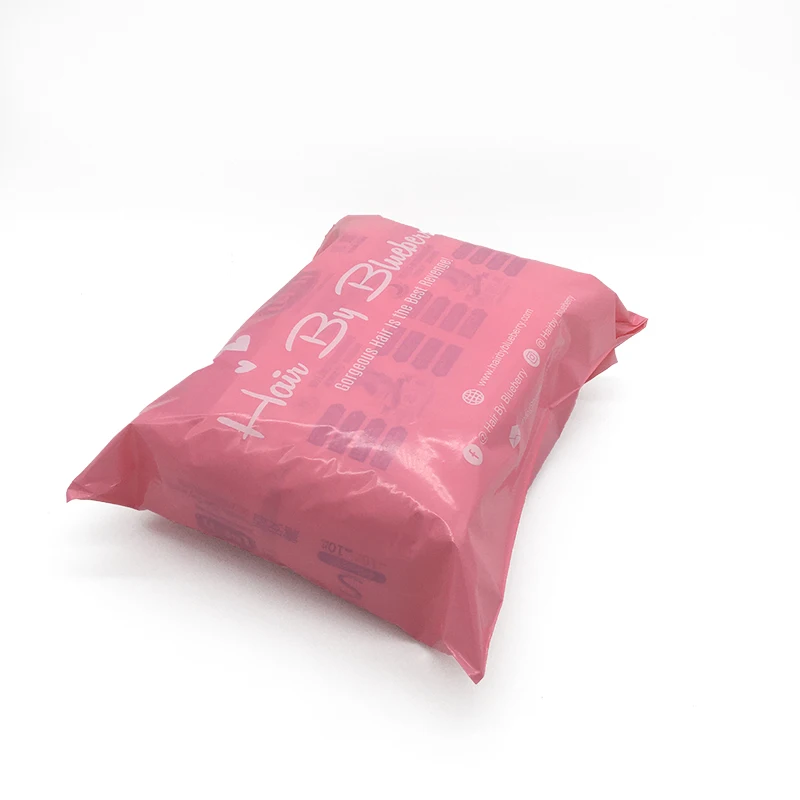 Customize Pink Printed Courier Bags with Brand Logo Poly Mailer Shipping Envelope for Clothes