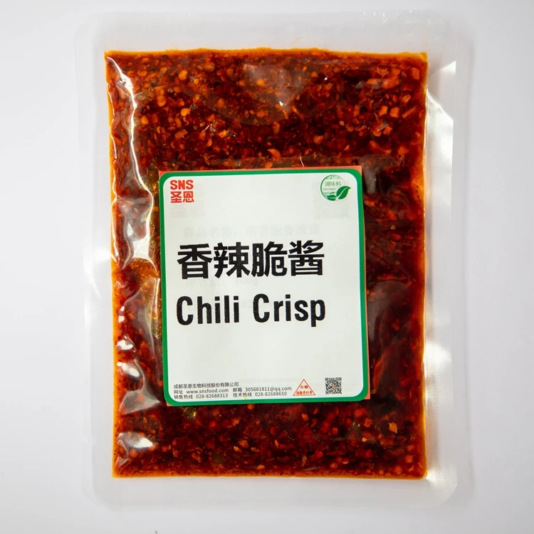 2021 New Arrival Flavorful Easy Cooking China Multi-use Spicy Hot Pot Sauce Chili Crisp