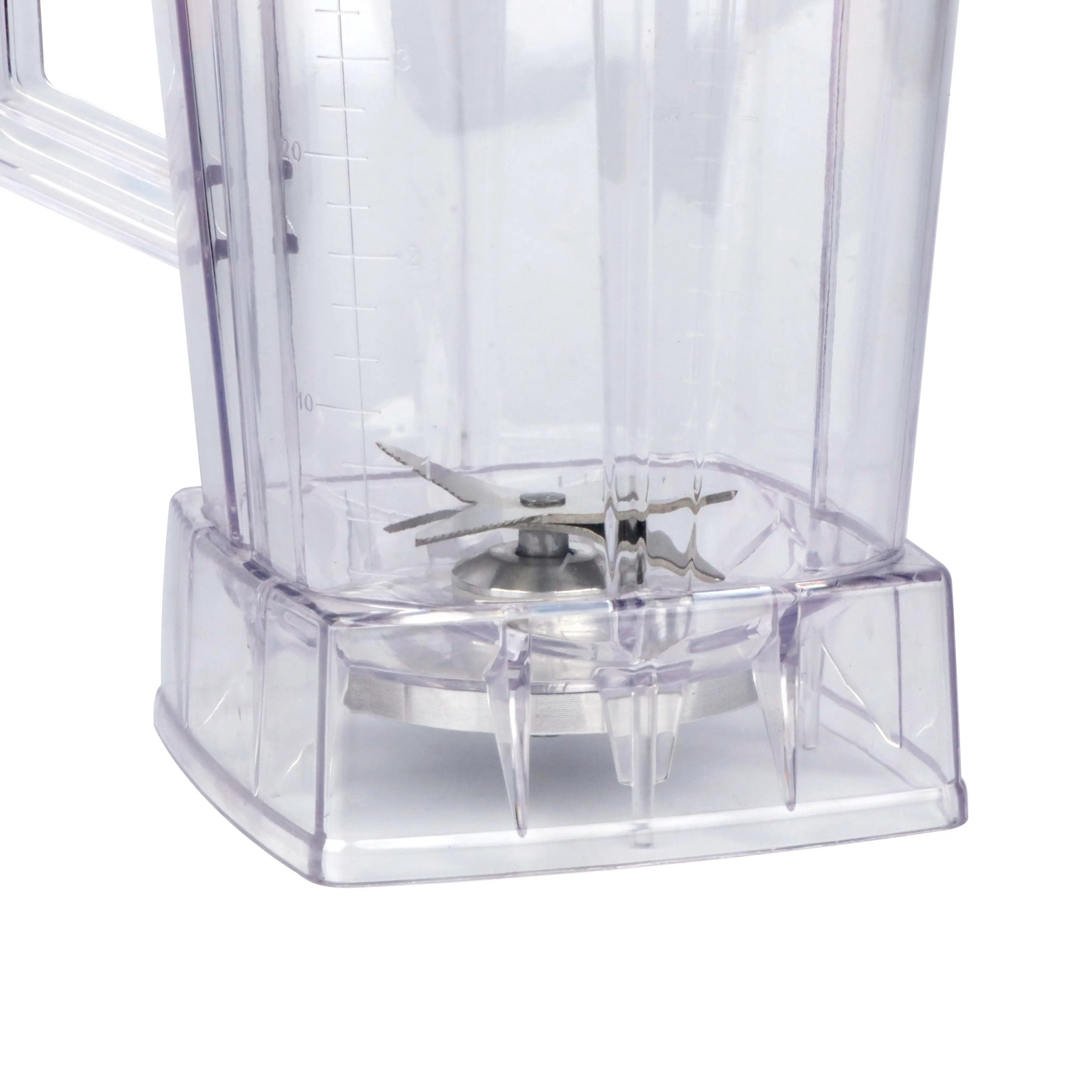 Universal Blender Jar Mixer Spare Parts Bottom with Blades BPA FREE 2L Container Jug Pitcher Cup Mixing Unbreakable Jar