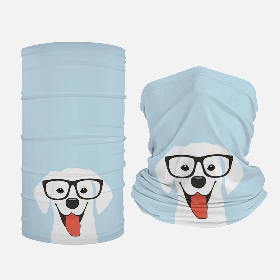 100% polyester sublimation skull multifunctional seamless tubular tube face bandana neck gaiter custom bandana