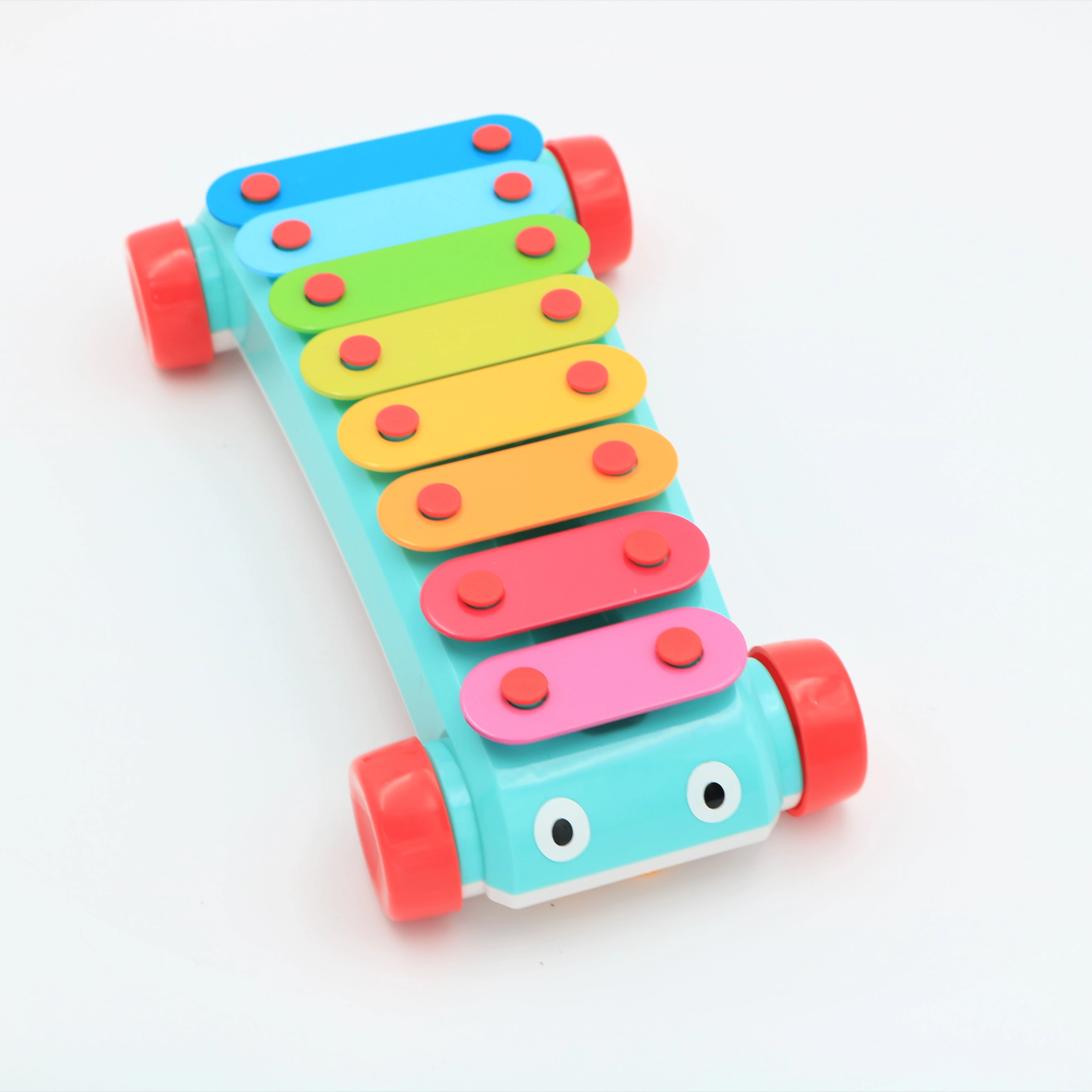 Hot sales colorful baby celesta toy car education musical instrument