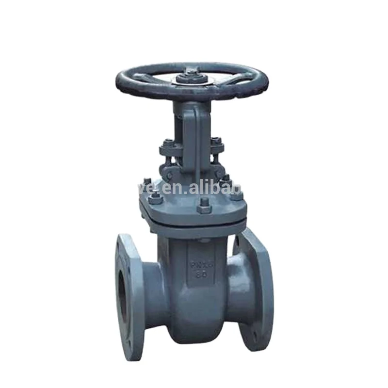 Gost standard Cast Steel 5 inch Manual Flanged Gate Valve