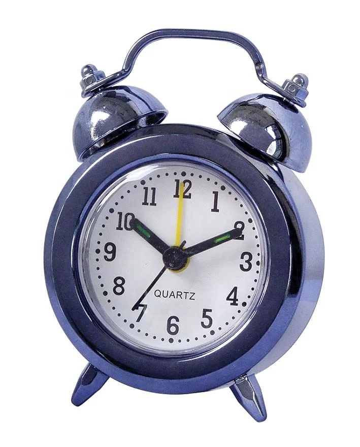 Children Clock Small Promotion Gift Mini Pretty Plastic Lens Cheap Alarm Clock for Kids