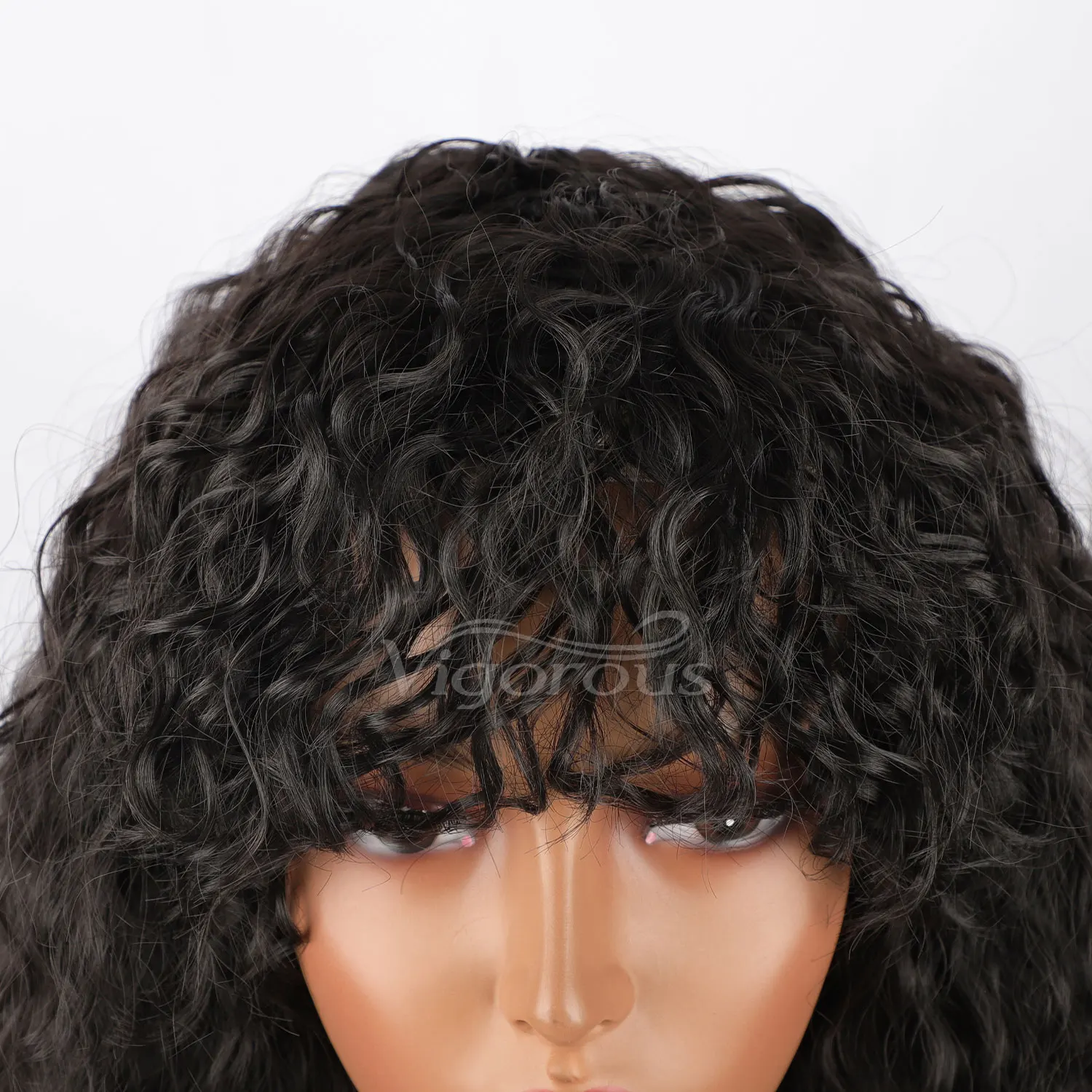 Парик из натурального трикотажного волокна