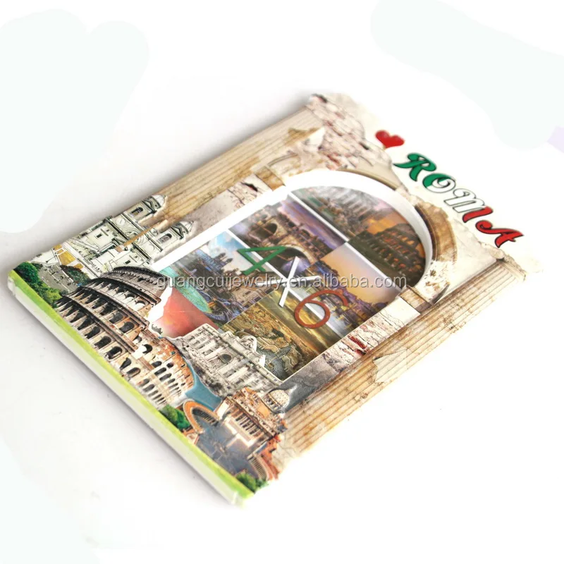 Wholesale custom design city Rome Italy souvenir family  bulk 4x6 picture frames