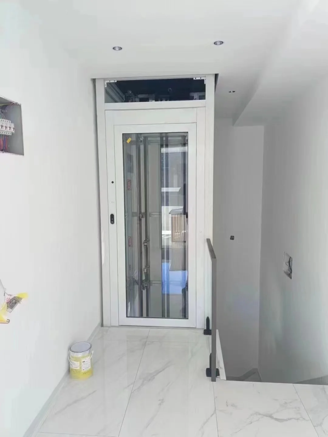 2-3 people 2 3 4 Floors hydraulic elevator 400kg Small size home lift Hot Sale new Design Cheap price villa residential Elevator