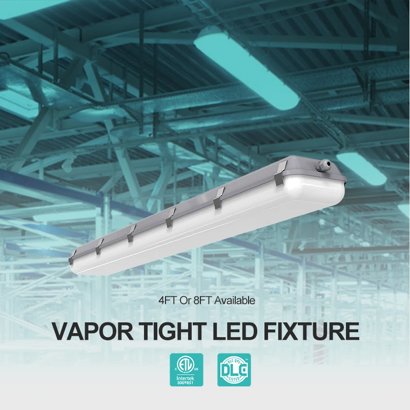 2FT 4T 8FT CCT & Power Tunable IP66 LED Triproof Lights Linear Light Led Batten Fixture