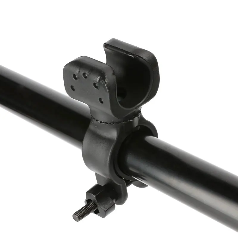 Swivel Cycling Grip Mount Bike Clamp Bicycle Flashlight LED Torch Light Plastic Holder Clip 22-25mm