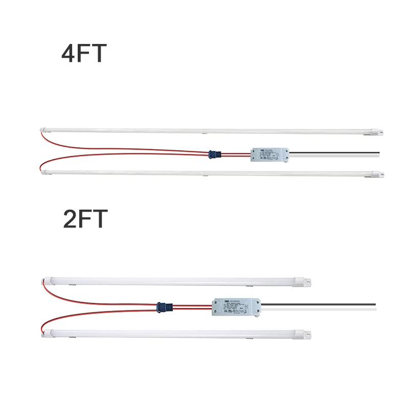 North American Dlc 140lm Led Magnetic Strip Retrofit Kit 1x4 2x2 2x4 Light with smart sensor