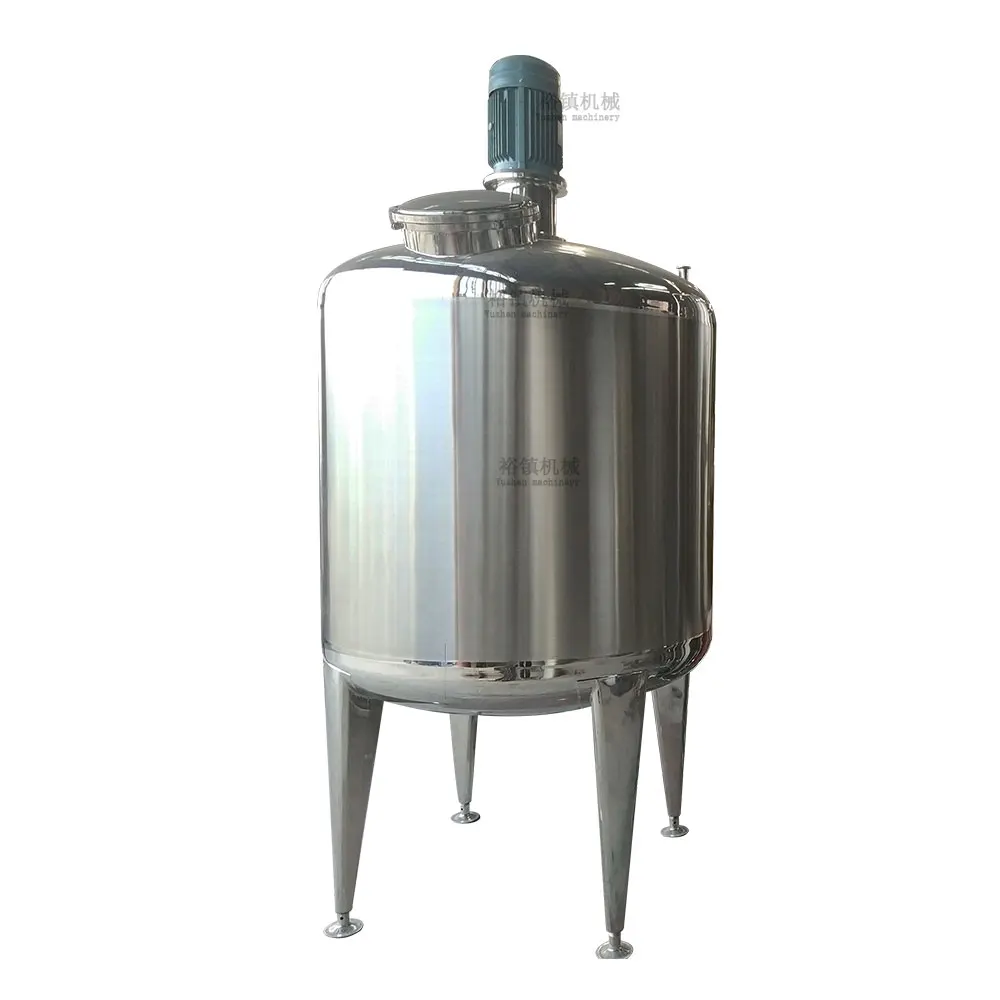 200L Stainless Steel Emulsion Tank Chemical Production Machine High Shear Homogenizer Agitator Kettle with Sealed Open Cover