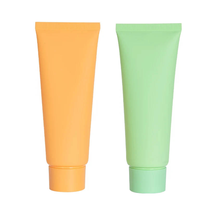 OEM Biodegradable Tube Packaging Cane Sugar Tube Cosmetics Hand Cream Cosmetic Tube With Screw Lid