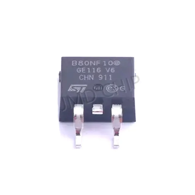 STB80NF10T4 TO-263 MOSFET N-Ch 100 Вольт 80 А новые оригинальные интегральные схемы электронные компоненты IC чипы в наличии