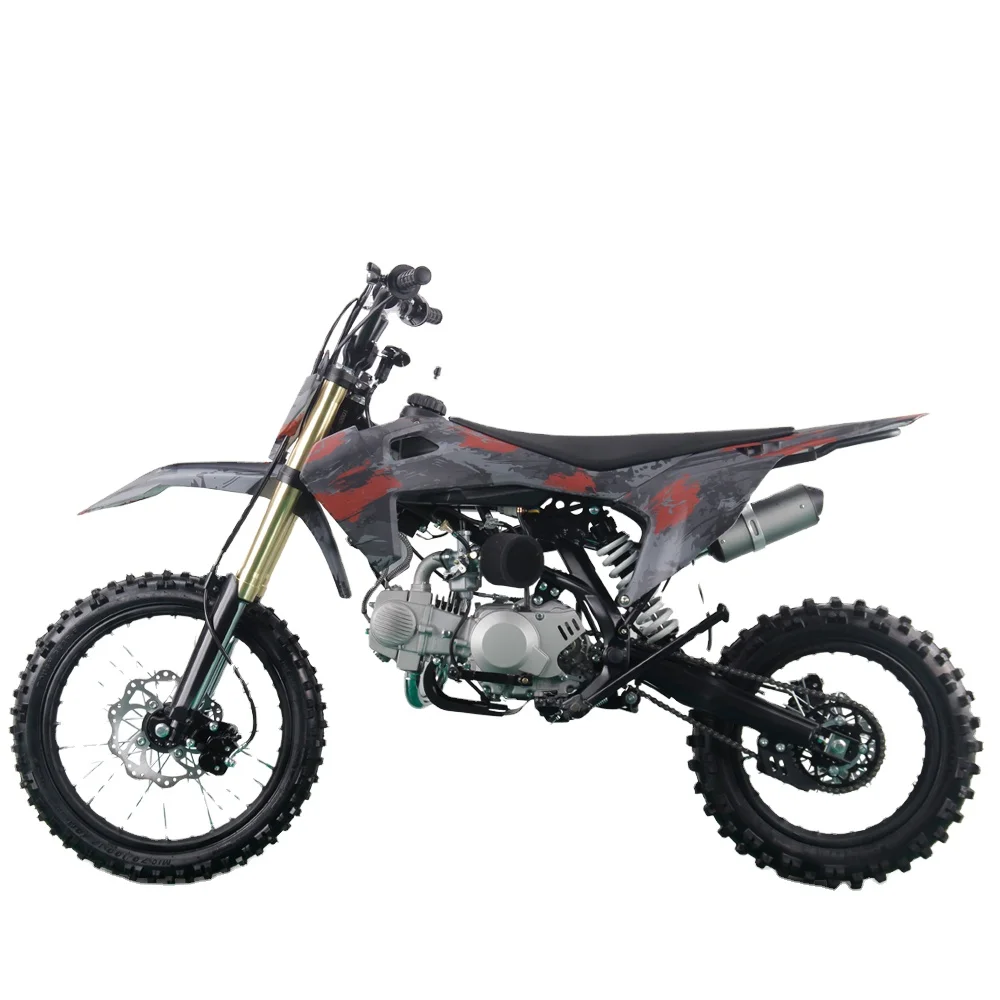 Off Road Gas Motorcycle 125cc 140cc 190cc  Air-cooled 17/14 Pit Dirt Bike for Teenagers Motorcycle 125cc Dirt Bike with CE