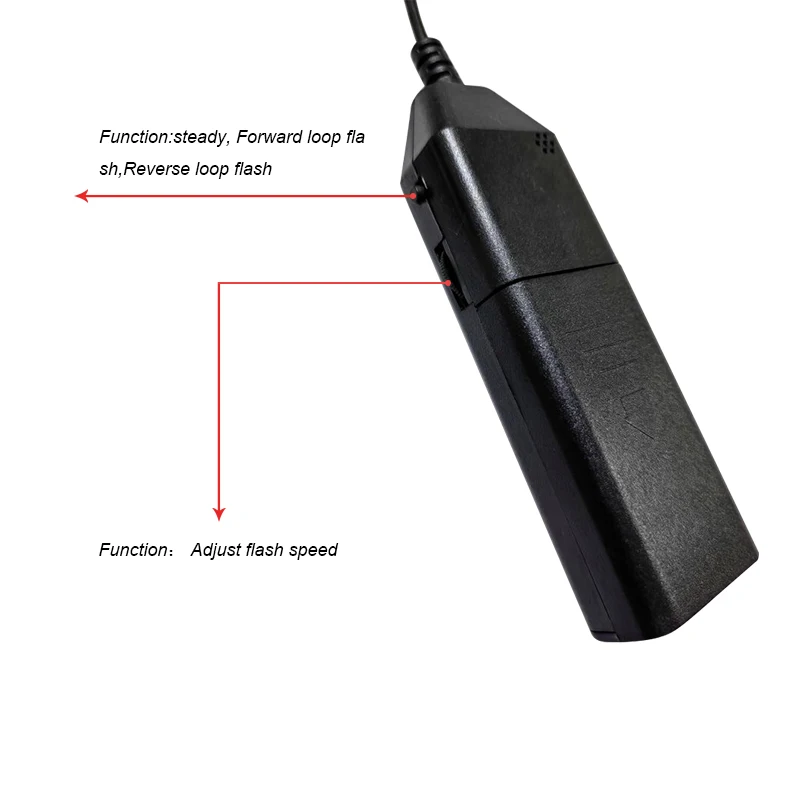 Chasing EL Wire Neon Glowing cable for Party Christmas Decoration