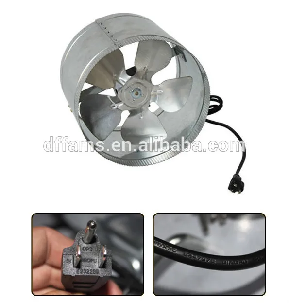 8 inch line Air Duct Booster Fan Hydroponic System Duct Booster Fan Blower