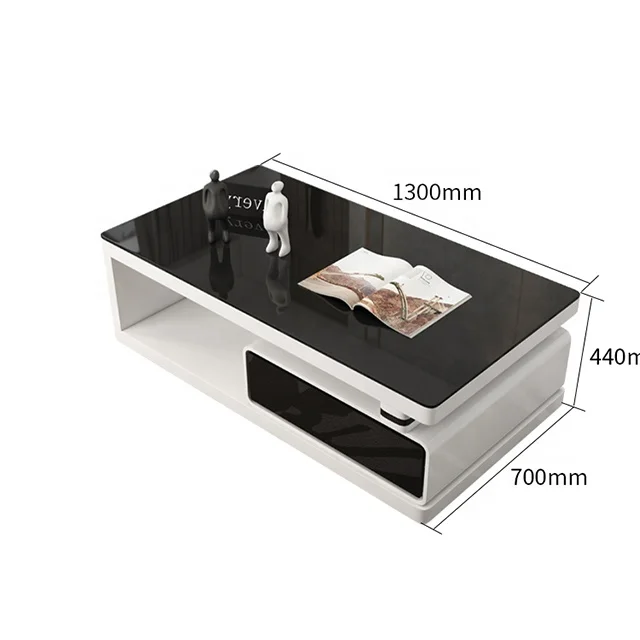 
Best Price China Foshan Factory Direct Sale High Quality Modern Office Tea Table Popular Coffee Table with drawers 