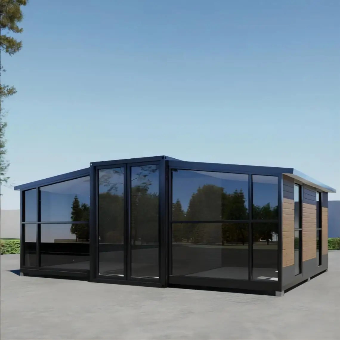 20Ft 40Ft Chinese Fast Installation Prefab Foldable Modern Modular Mobile Expandable Folding Container House