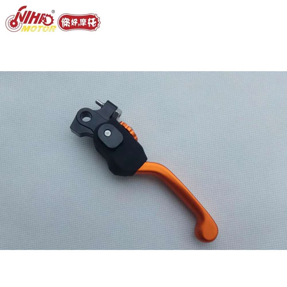 
 Запчасти для мотокросса 102, Универсальный складной рычаг тормоза 360, маленький ЧПУ регулируемый, 7 передач, комплект для эндуро, запчасти для кроссового велосипеда куб. См  