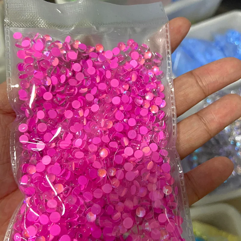 Оптовая продажа 12 видов цветов SS6-SS20 3D Русалка слезы горный хрусталь для украшения ногтей поделки