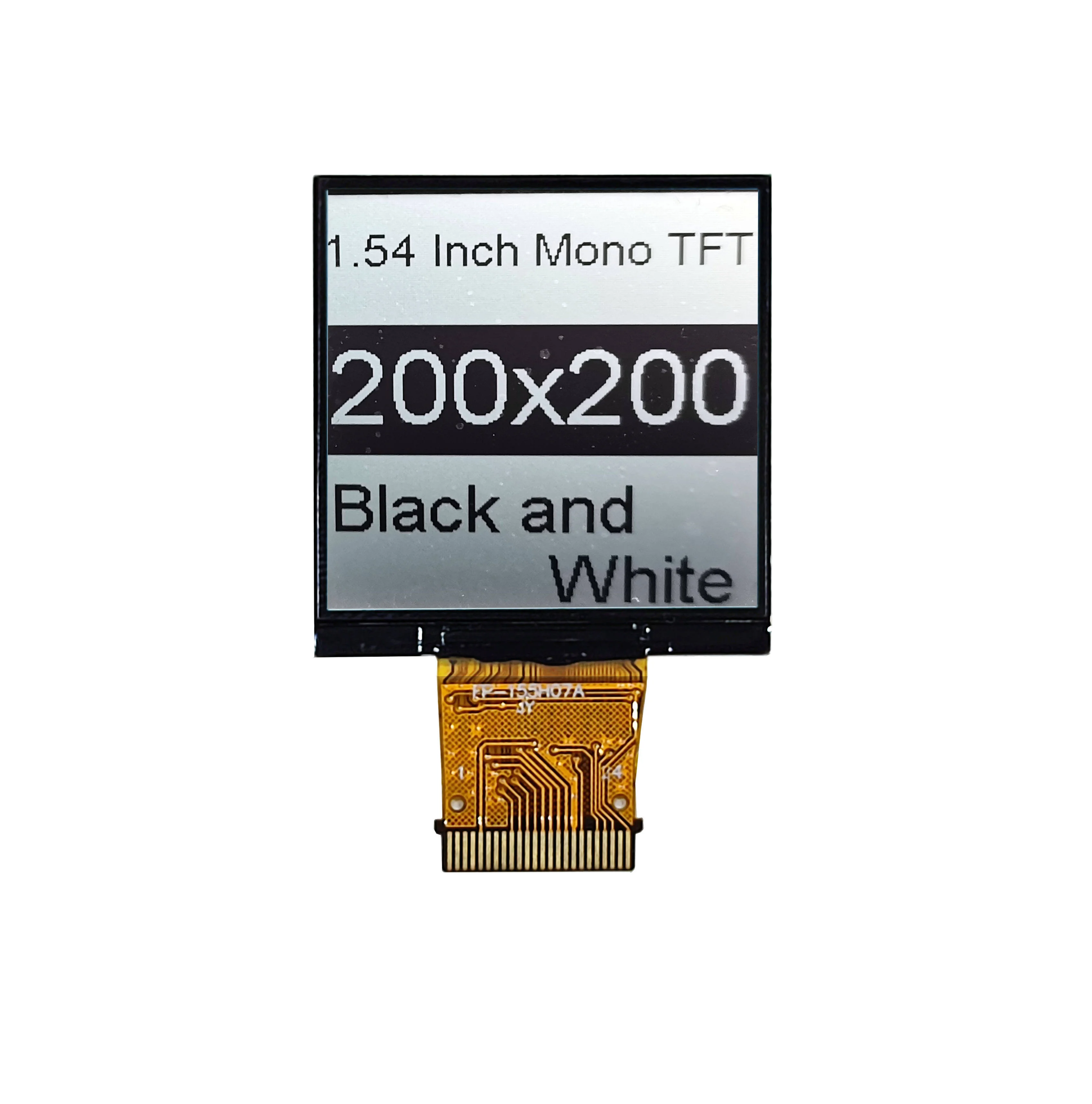 1.54 inch 200 x 200 ST7305 SPI Mono TFT LCD TFT SPI Small LCD Screen Display for ESL