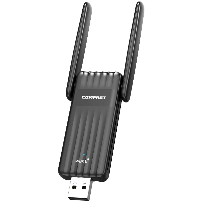 COMFAST Wholesale Driver Free 900Mbps Wifi 6 Adapter 2 in 1 Bluetooth 5.3 Dual Band 802.11ax Wireless Network Card WiFi Dongle