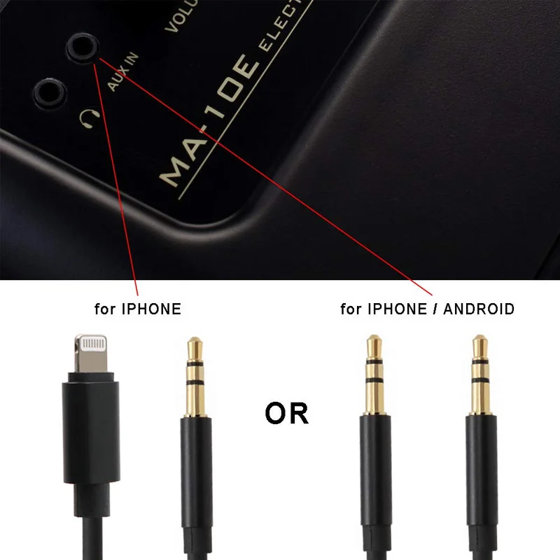 JOYO MA-10E Mini Portable Electric Guitar Amplifier Speaker 10Watt Amp OD/Clean Dual Channels with Power Adapter Guitar Parts