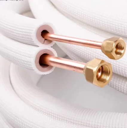 Insulated Copper Tube Air Conditioner Split Coil 1/4 1/2 3/8 Copper Pipe for air Conditioner