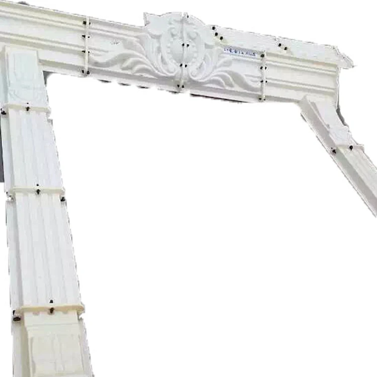 concrete decorative plastic window frame mold