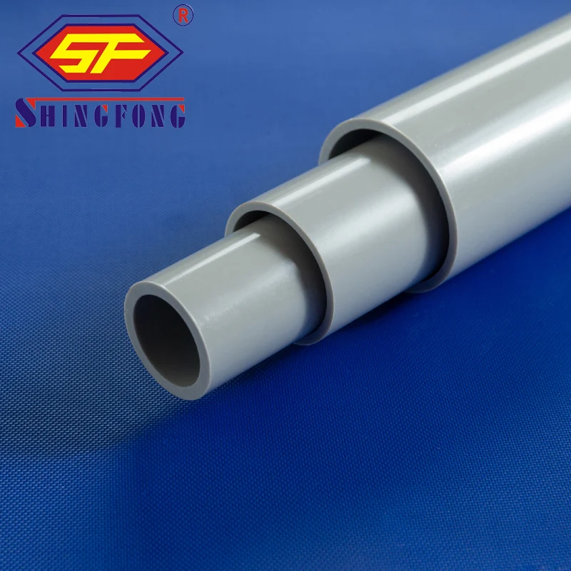 Wall Thin Cable Pipe PVC Flexible Conduit 20mm 25mm Conduit PVC Bending