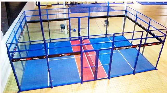 Soccer Court 10m*6m both Indoor and Outdoor Football Tennis Soccer Field Facilities Padbol Court