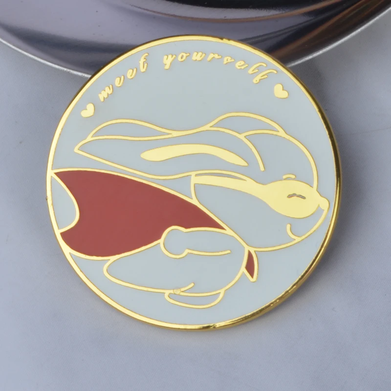 Шпильки для шляпы мелкая золотая металлическая мягкая эмалированная кнопка объемные магнитные нагрудные булавки одежды