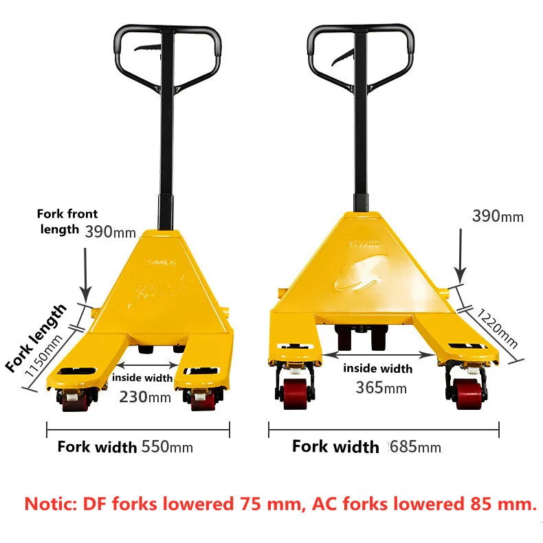 heavy duty china high lift 1.5 ton 2ton 3 ton 2500kg   5 ton  folding manual Hydraulic hand pallet truck