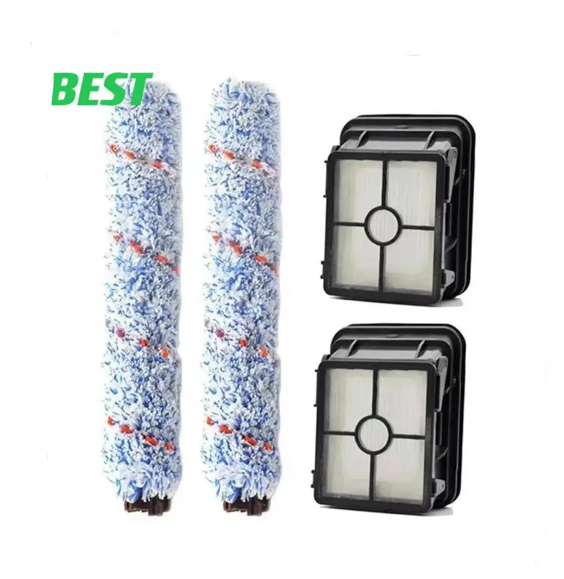 Replacement  Vacuum Cleaner Parts Filter Floor multi-surface Roller brush Roll Kit For Bissells 1868 1866 16086831608684 Crosswa