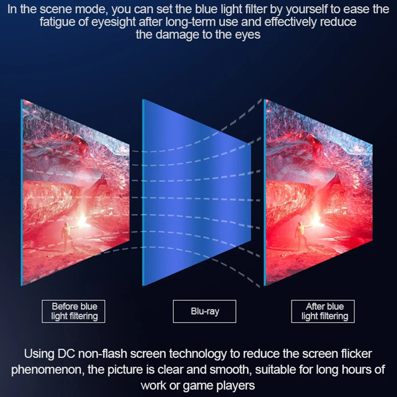 2023 Professional 60hz Lcd Display Screen Custom Computer Gaming Pc Monitor